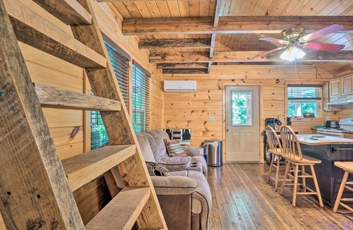 Chickamauga Lake Cabin | Peaceful Decatur Cabin w/Grill & Fire Pit!