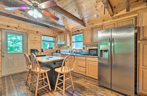 Chickamauga Lake Cabin | Peaceful Decatur Cabin w/Grill & Fire Pit!