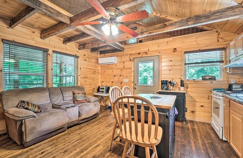 Chickamauga Lake Cabin | Peaceful Decatur Cabin w/Grill & Fire Pit!