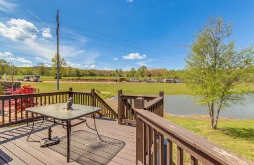 Morganton House | Peaceful Deck & Pool Access! Blue Ridge Tiny Home