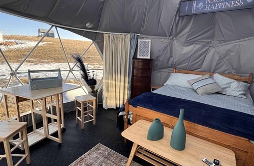 Redcliff House | Peaceful Dome on the Plains of Alberta, Perfect for a Serene Weekend to Reconnect with Nature