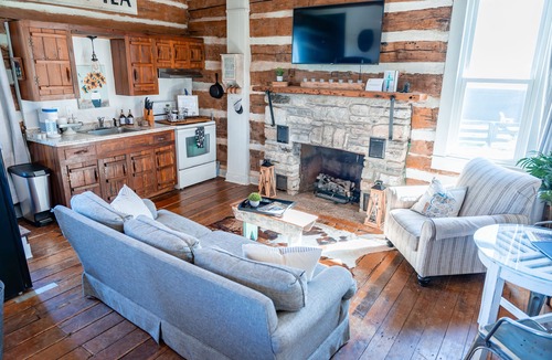 Columbia Cabin | Peaceful Farm Retreat 31 Acres Pond Fire Pit