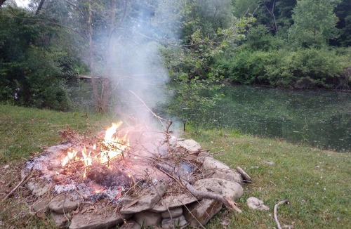 Town of Burns Other | Peaceful Farmstead Cabin on Private Pond