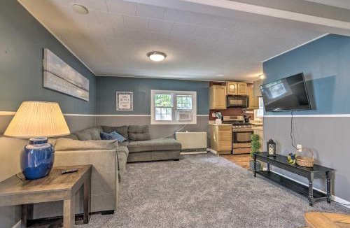 Ovid Apartment | Peaceful Finger Lakes Apartment with Patio!
