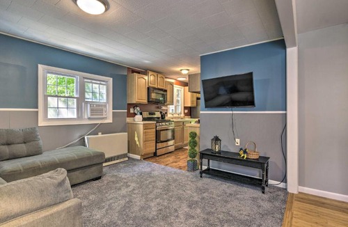 Ovid Apartment | Peaceful Finger Lakes Apartment with Patio!