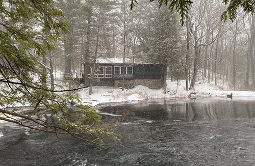 Havelock-Belmont-Methuen Cottage | Peaceful Forested Riverside Cottage with a Hot Tub, Cozy Vibes & Pets Welcome