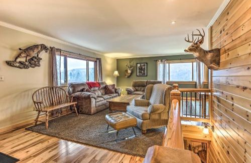 Hancock House | Peaceful Hancock Home with Patio, Deck and Grill!