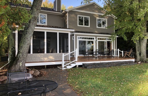 Interlochen House | Peaceful lakefront setting to bring peace to your soul. Few summer dates left!