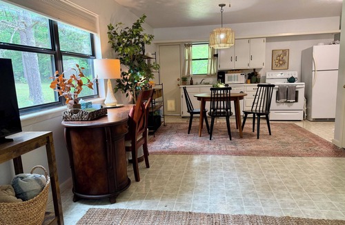 Caddo Gap Apartment | Peaceful Lodge Apartment: Full Kitchen + 74-Acre Retreat