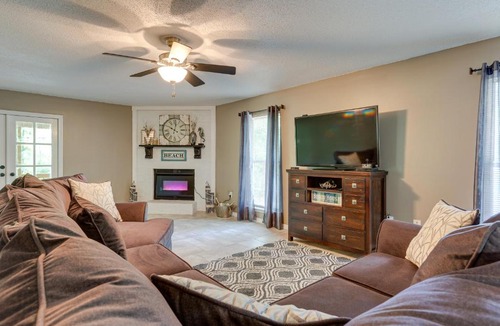 Lucedale House | Peaceful Lucedale Hideaway on Private Acerage!