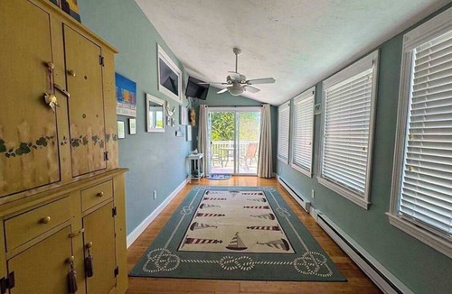 Pocasset House | Peaceful marshview escape with large sunroom, AC, outdoor firepit & dog friendly