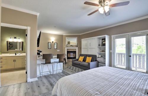 Midway Apartment | Peaceful Midway Studio with Mountain and Golf Views!