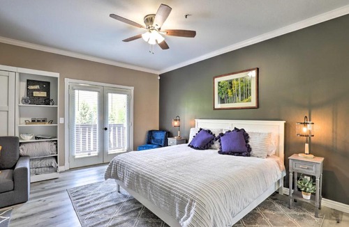 Midway Apartment | Peaceful Midway Studio with Mountain and Golf Views!