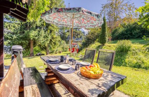 Chamoson Ski Chalet | Peaceful Mountain Chalet for 4, with Garden, Games & BBQ