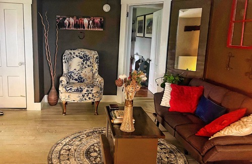 Hancock Apartment | Peaceful Mountain View Retreat