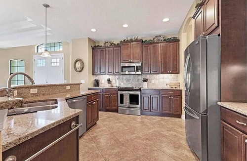 Long Meadow House | Peaceful Palms: 3 bedroom, 2 bath, heated pool, spacious lanai, golf course view