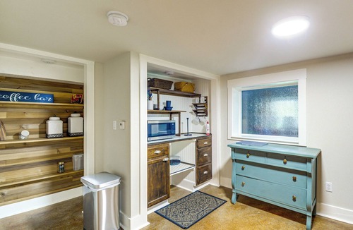 Poulsbo Apartment | Peaceful Patio View! Waterfront Puget Sound Unit