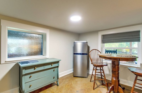 Poulsbo Apartment | Peaceful Patio View! Waterfront Puget Sound Unit