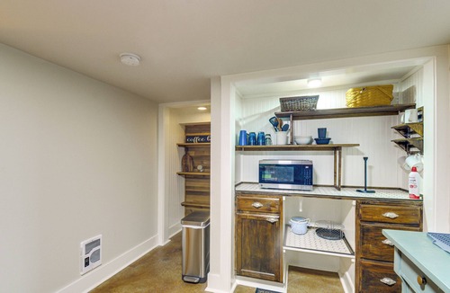 Poulsbo Apartment | Peaceful Patio View! Waterfront Puget Sound Unit