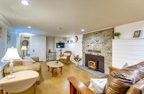 Poulsbo Apartment | Peaceful Patio View! Waterfront Puget Sound Unit