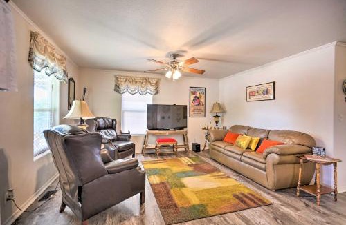 Portales House | Peaceful Portales Escape w/Patio & Grill!