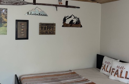 Clearfield Cabin | Peaceful Primitive Riverfront Cabin. Pet Friendly