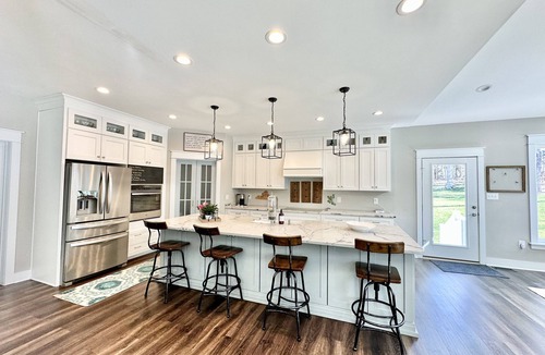 Macon House | Peaceful & Private home located on 4 acres with heated pool, hot tub & zip line!