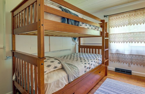 West Glens Falls House | Peaceful Queensbury Haven on Creek w/ Fire Pit!