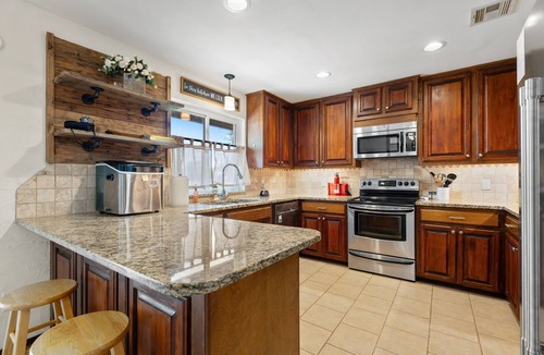 Oklahoma City House | Peaceful retreat in quiet cul de sac, hot tub, moments away from major medical