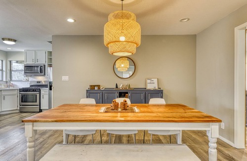 Liberty Hill House | Peaceful riverfront home with enclosed yard - walk to the river