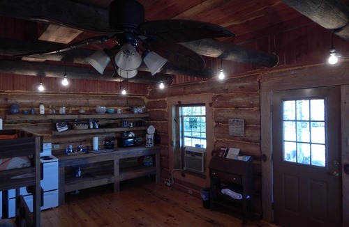 Greensboro Cabin | Peaceful, Rustic Log Cabin with fishing.