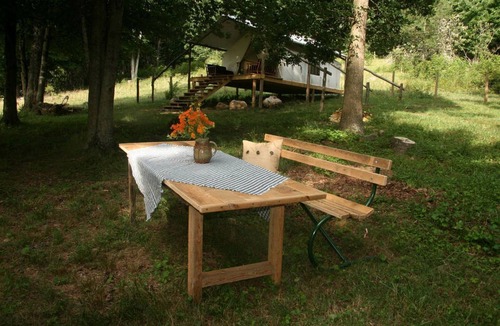 Dugspur House | Peaceful Safari Tent Rental in Floyd, Virginia
