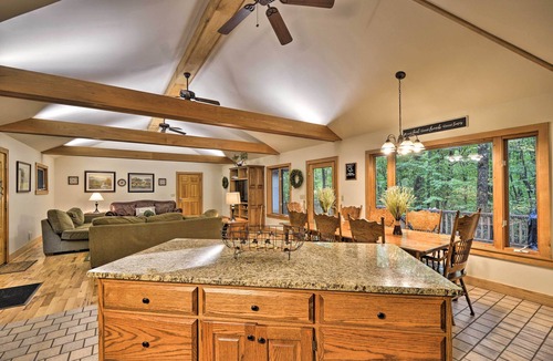 Rising Fawn House | Peaceful & Secluded Home w/Private Fire Pit!