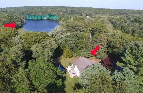 West Kingston House | Peaceful setting, pond front, pool and kayak
