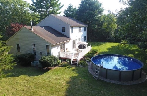 West Kingston House | Peaceful setting, pond front, pool and kayak