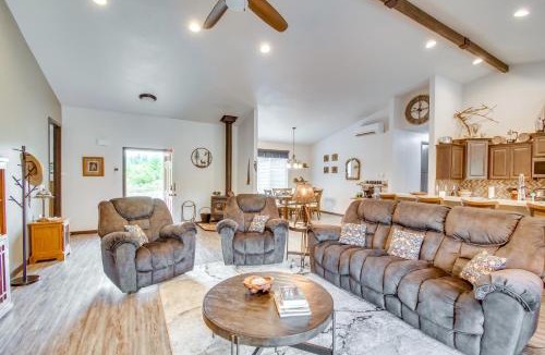 Shelton House | Peaceful Shelton Home with Spacious Yard and Fire Pit!