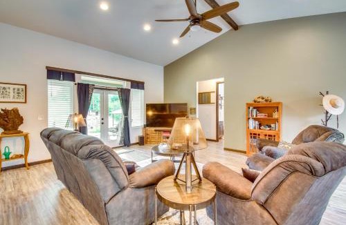 Shelton House | Peaceful Shelton Home with Spacious Yard and Fire Pit!