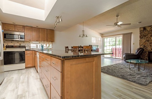 Northeast Heights House | Peaceful, single level pool home