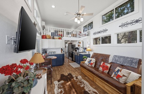 McKinney House | Peaceful Tiny Home Retreat Near Downtown McKinney