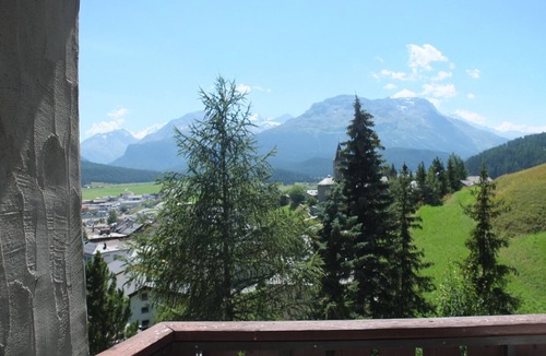 Samedan Ski Chalet | Peaceful Top Floor Chalet with a View