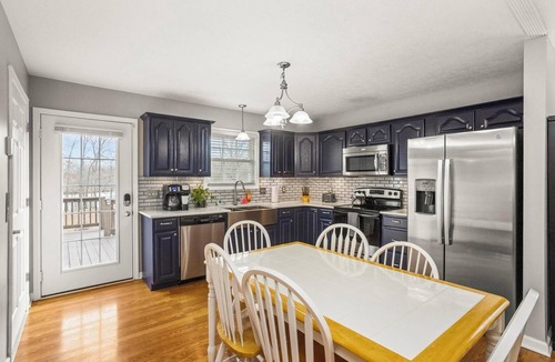 Ashland City House | Peaceful Waterfront Home Near Nashville w Elevator, Kayaks, Game Room & Fire Pit