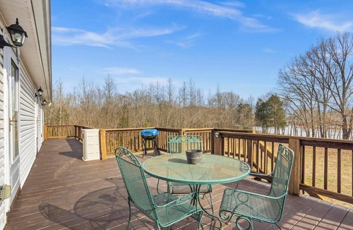 Ashland City House | Peaceful Waterfront Home Near Nashville w Elevator, Kayaks, Game Room & Fire Pit