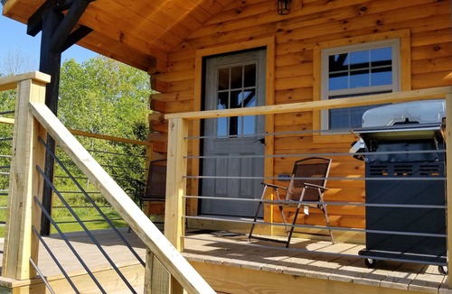 Guilford Cabin | Peacefully located back off the road, with scenic views.