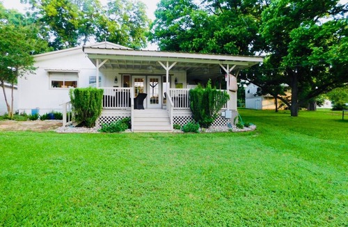Burnet House | Pecan House located on Lake LBJ. Open water, beautiful yard, shaded pecan trees!