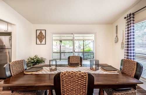 Kingsland House | Pecan Pie - Boat Lift, Hot Tub, & Game Room