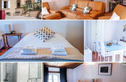 Chateauneuf-du-Pape Bed & Breakfast | Pegau bedrooms, 3 chambres au centre de Châteauneuf-du-Pape