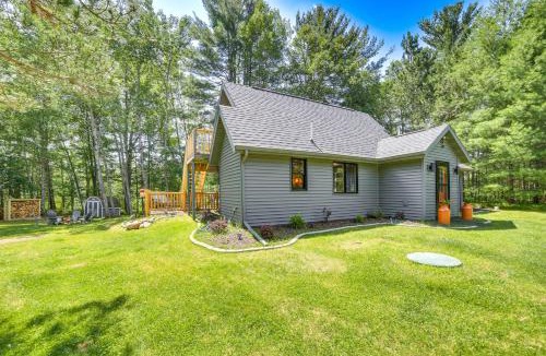 Pembine House | Pembine Cabin w/Expansive Yard, Fire Pit & Grill!