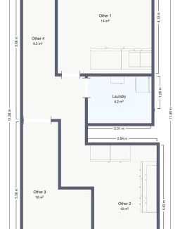København NV Apartment | PENDING Queen Bedroom with Balcony in Shared Apartment