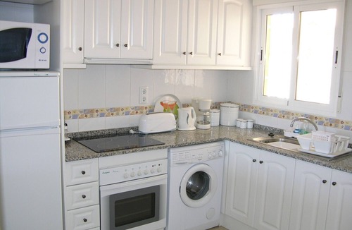 Mar de Cristal Apartment | Penthouse apartment with sea view roof terrace, balcony, communal pool