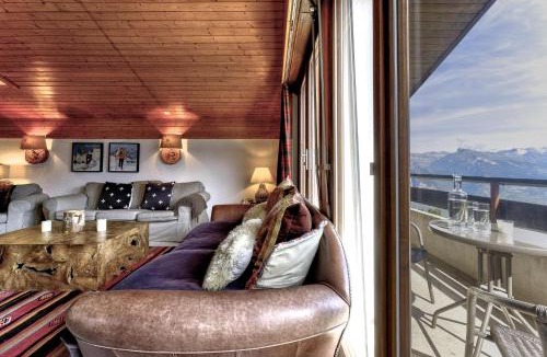 La Tzoumaz Apartment | Penthouse les Telecabines